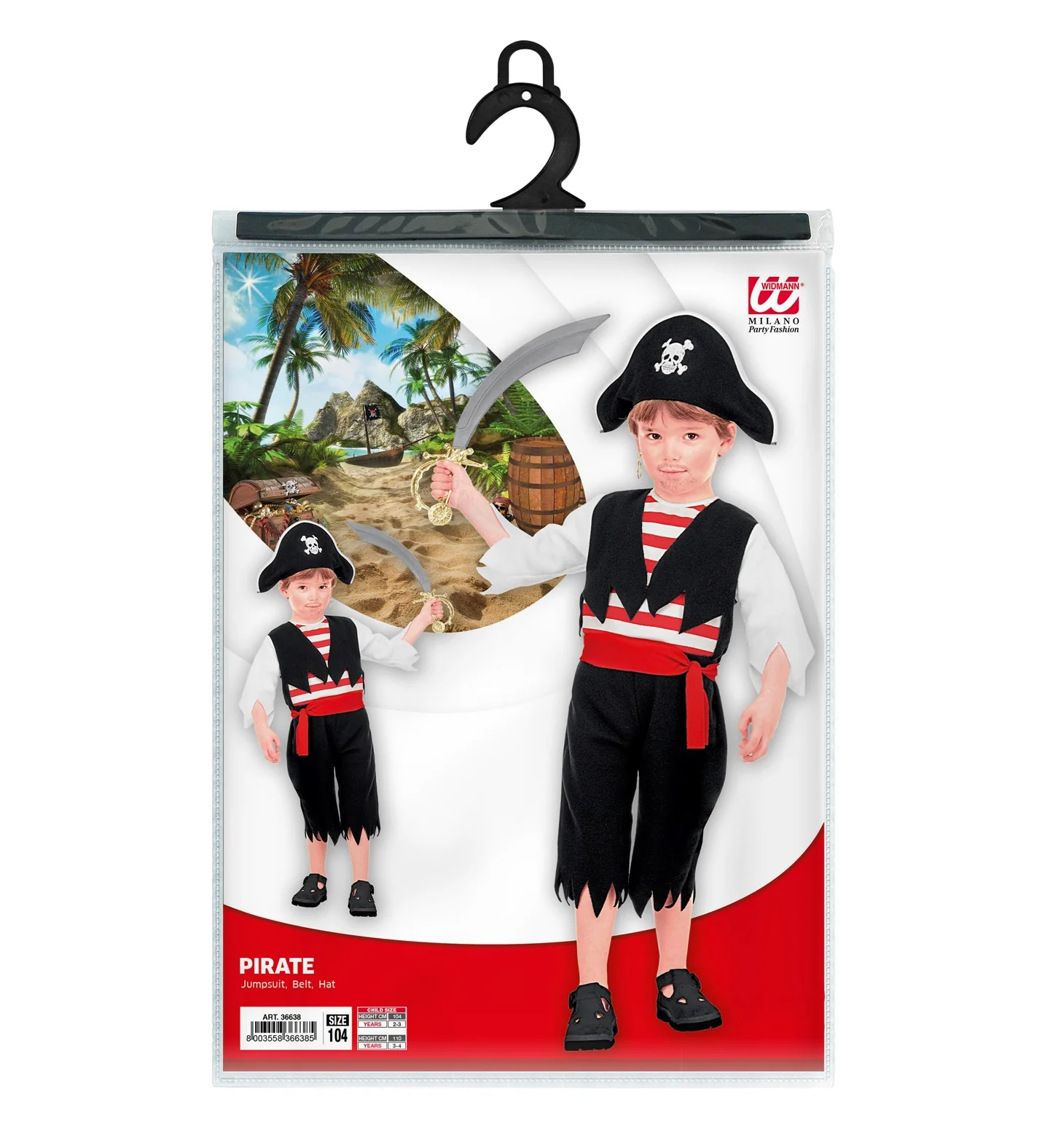 Piraten pak kind Patrick - Image 2