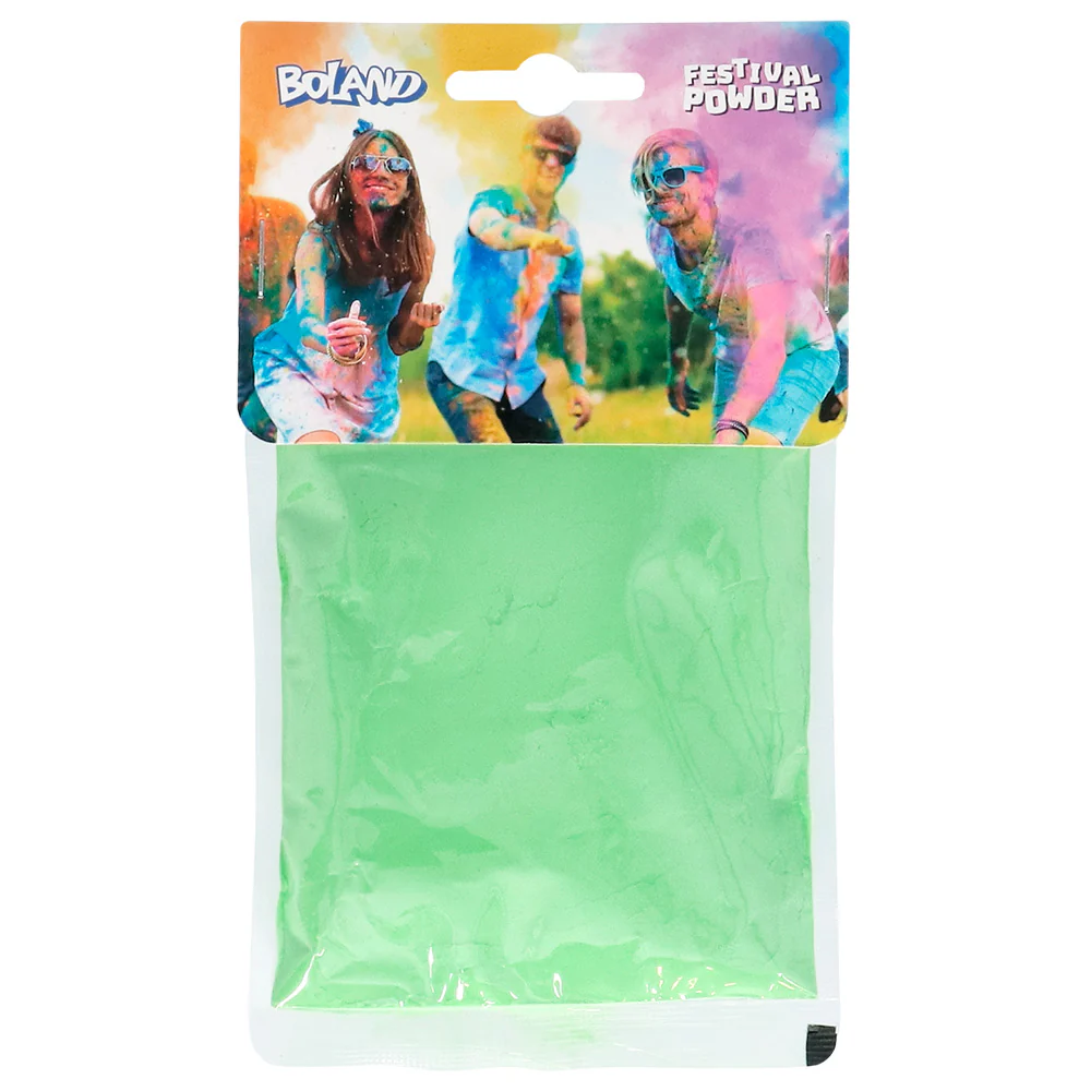 Kleurpoeder Festival groen