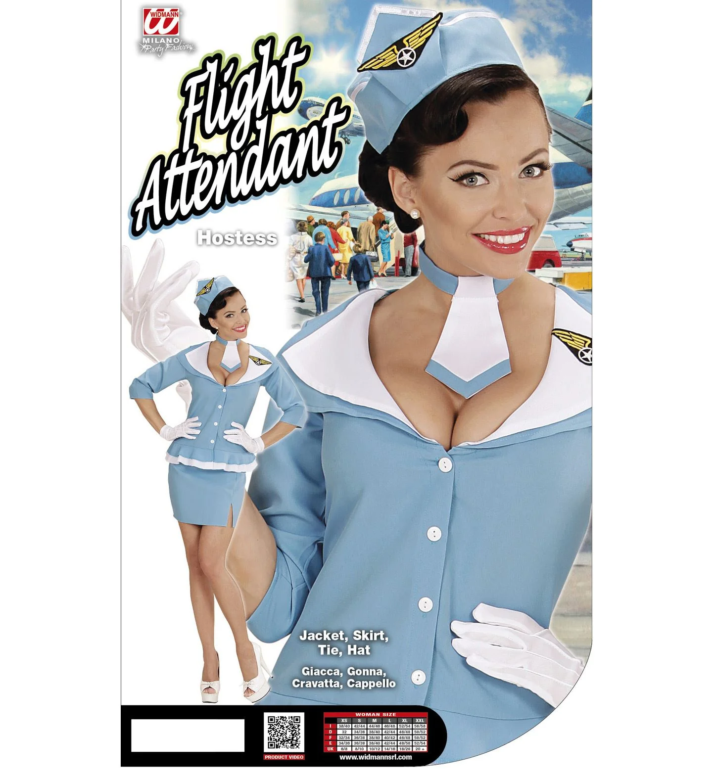 Stewardess jurk retro Joanna - Image 5