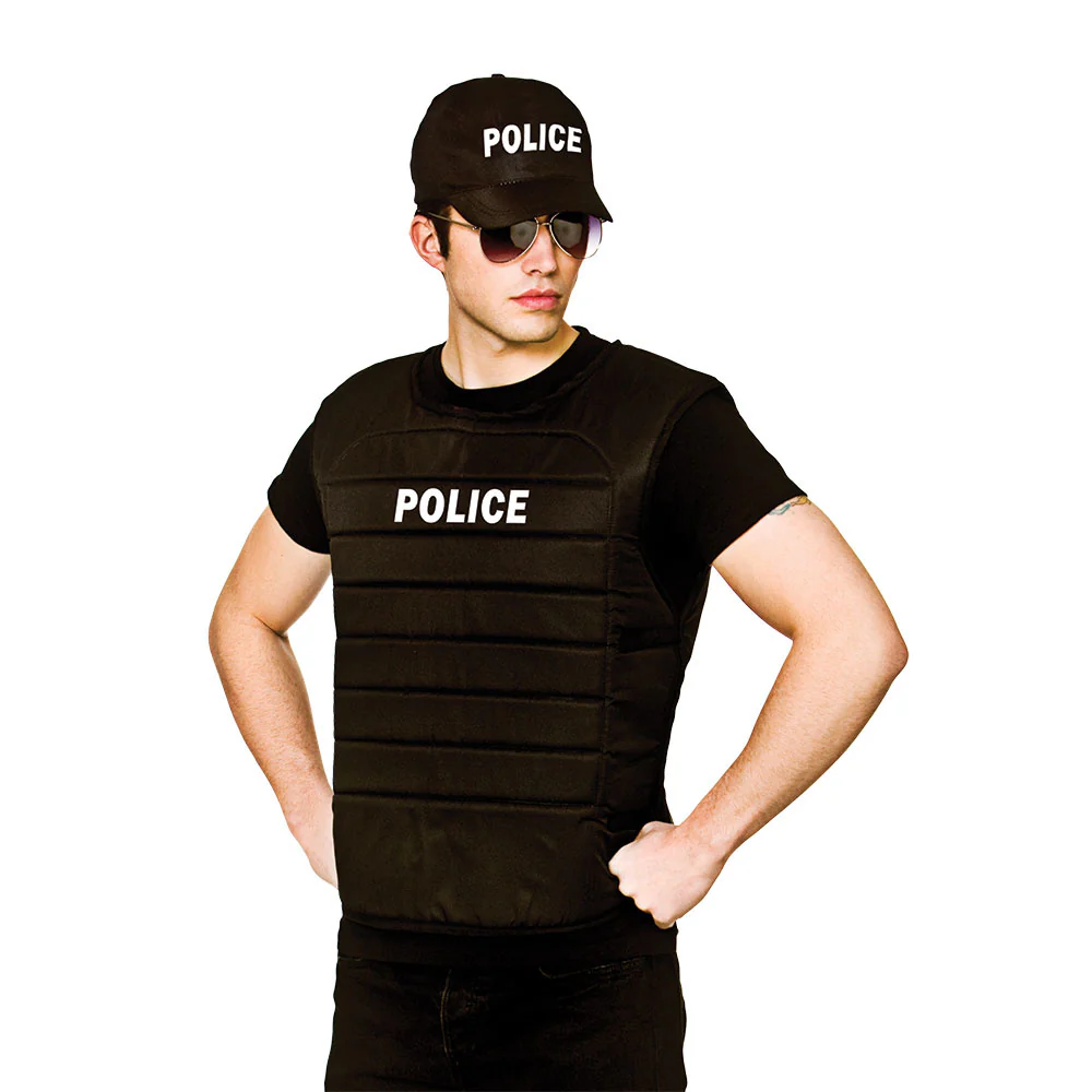 Kogelvrij politie vest met pet