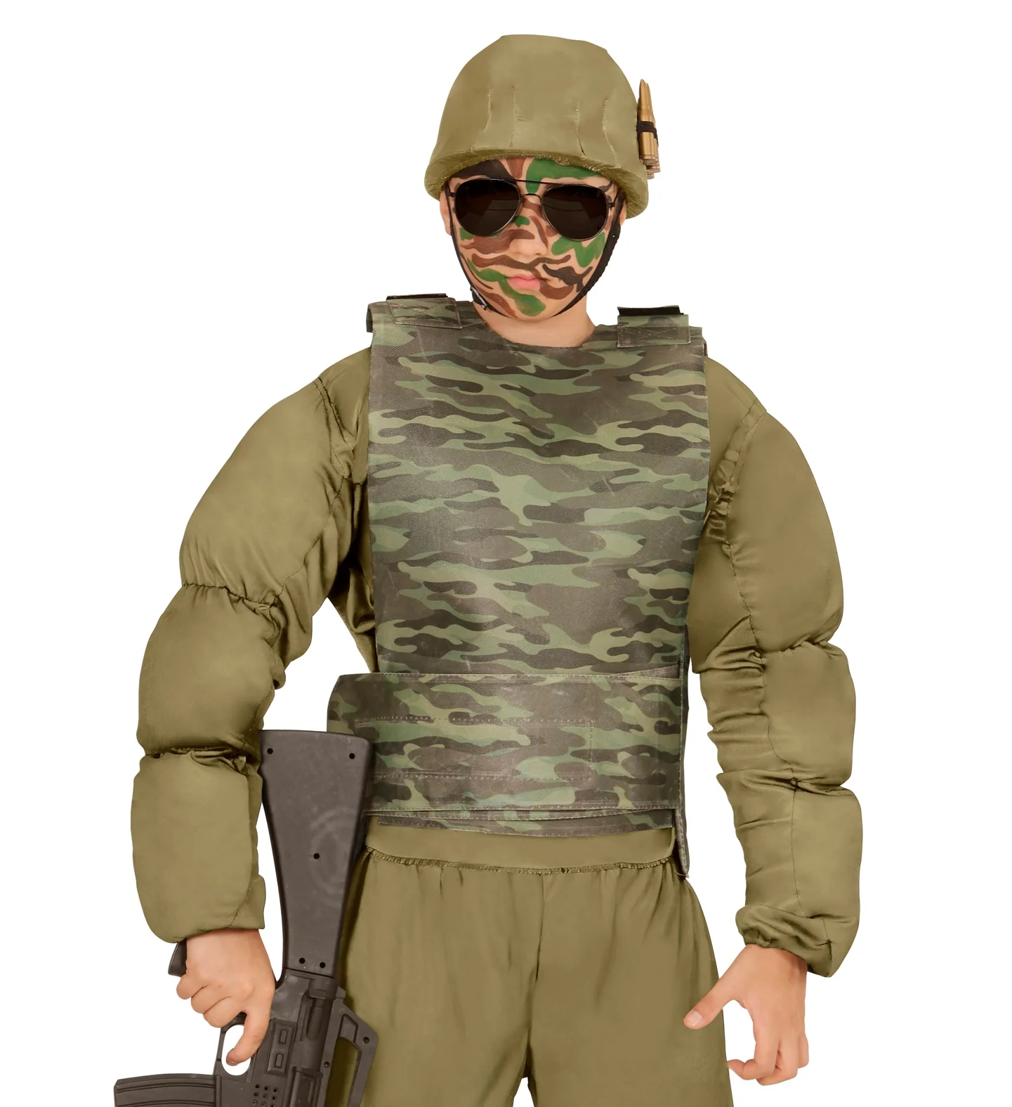 Kogelwerend vest camouflage kind