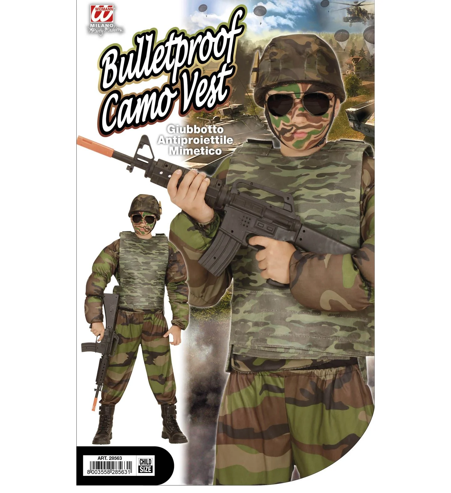 Kogelwerend vest camouflage kind - Image 4