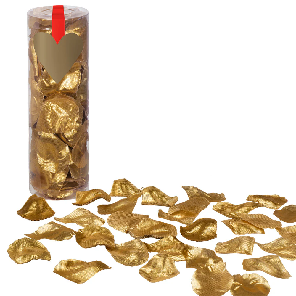 Koker rozenblaadjes goud - Image 2