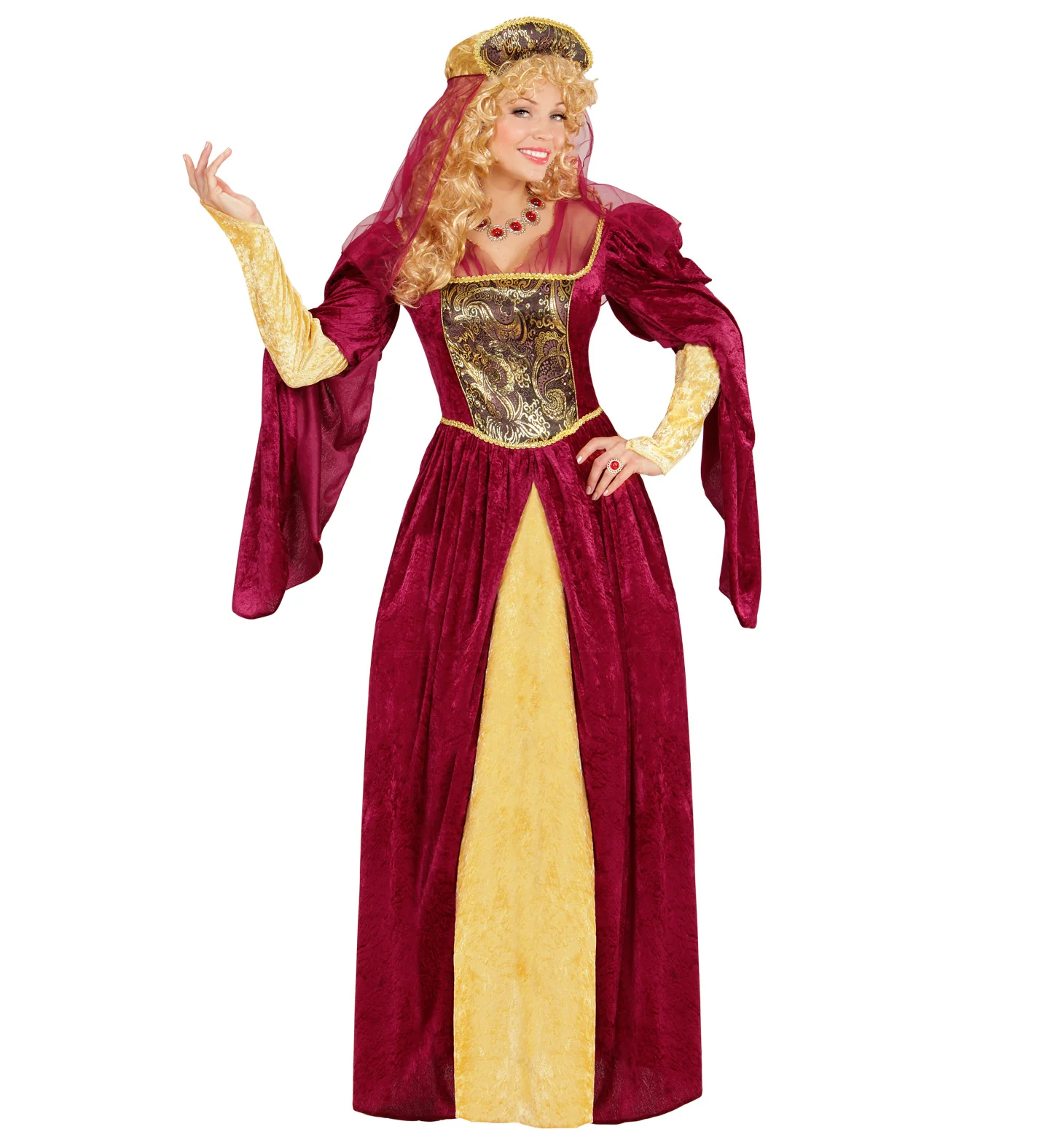 Koninginnen jurk Elisabeth deluxe - Image 2