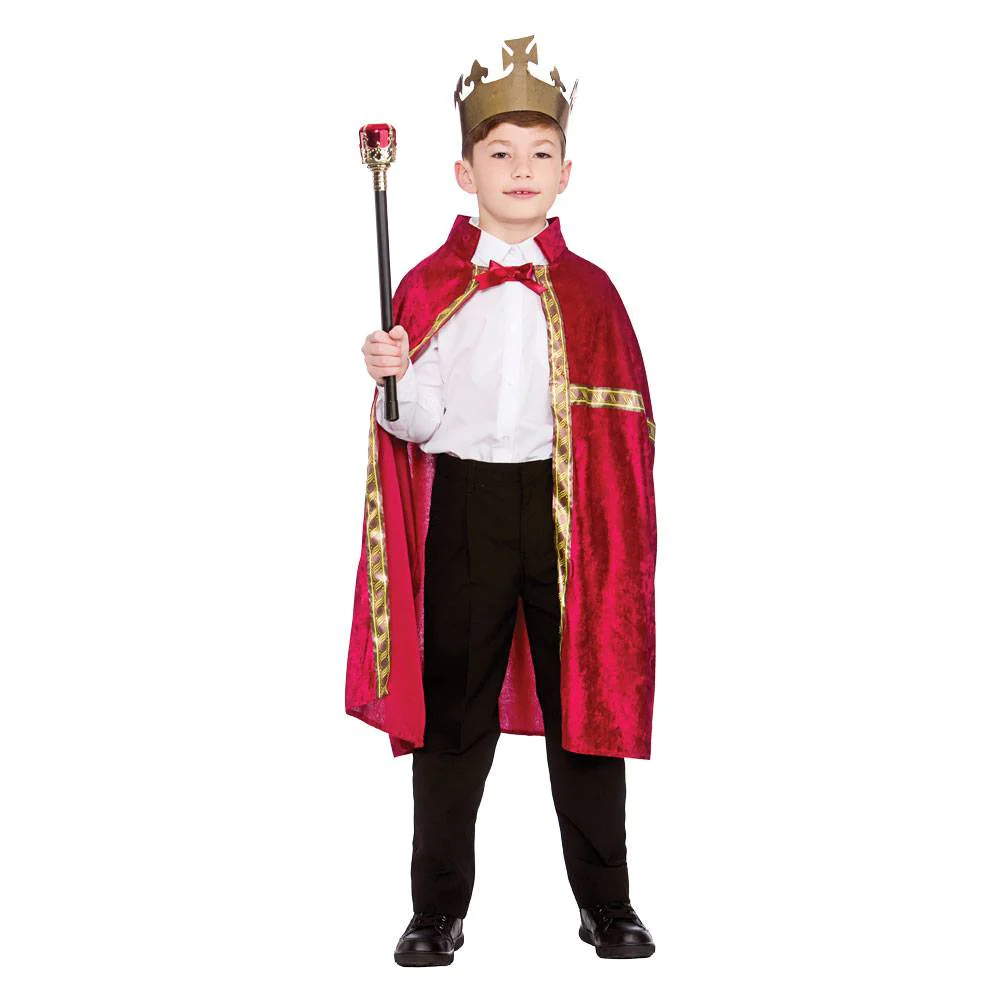Koningsmantel rood voor kinderen - Image 3