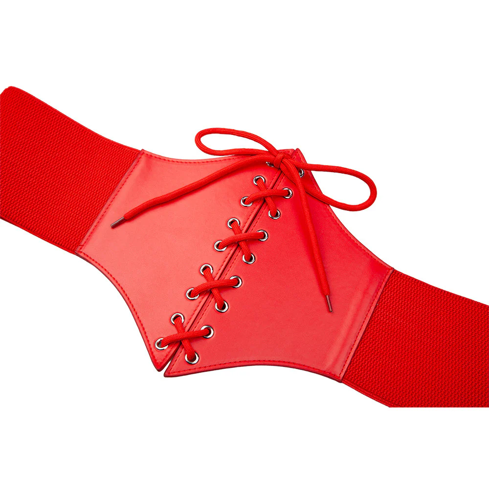 Korsetgordel - Rood - Image 3