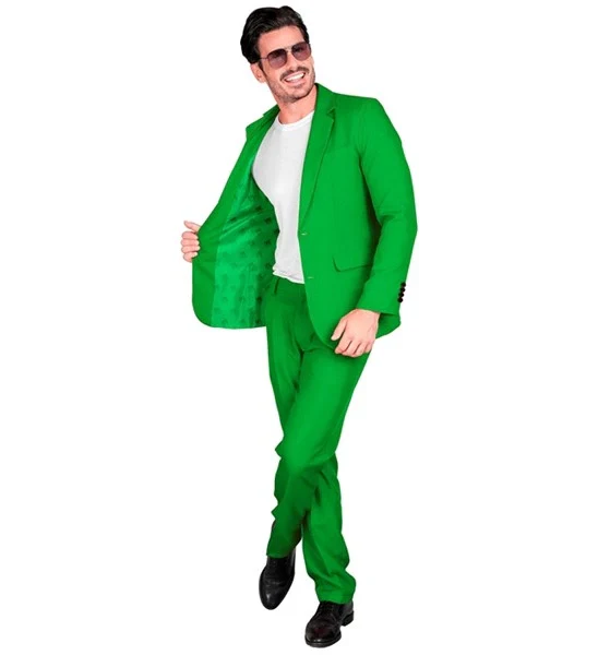 Kostuum groen suit - Image 4