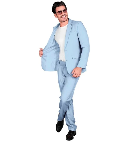 Kostuum licht blauw suit - Image 4