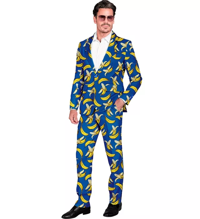 Kostuum neon banaan suit - Image 2