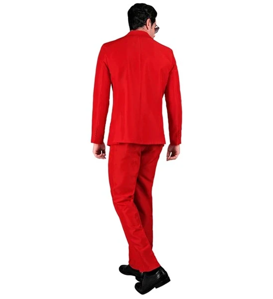 Kostuum rood suit - Image 3