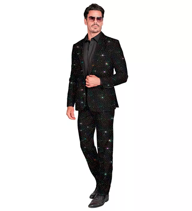 Kostuum sprankelend zwart suit - Image 2