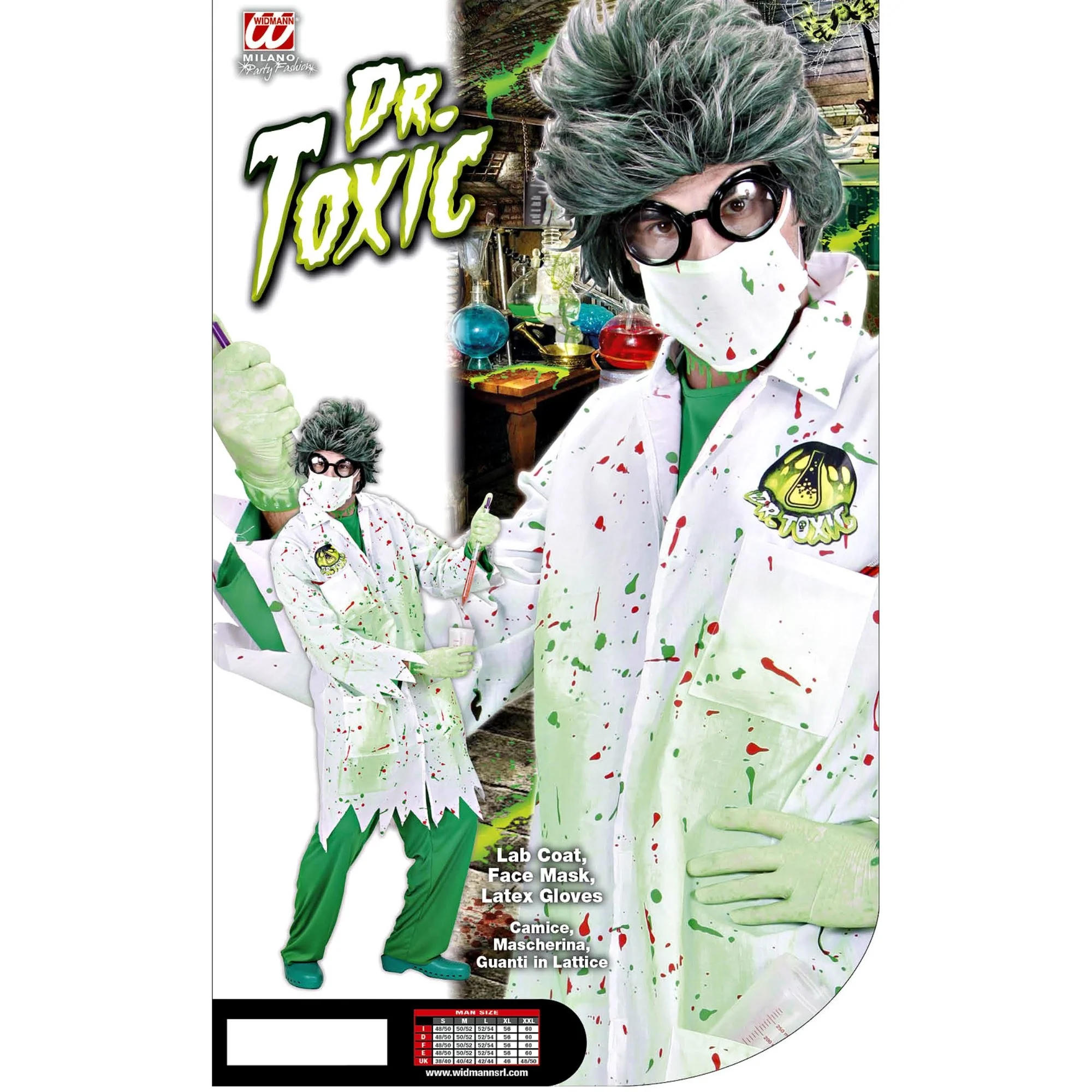 Dokterspak zombie dr. toxic jas - Image 5