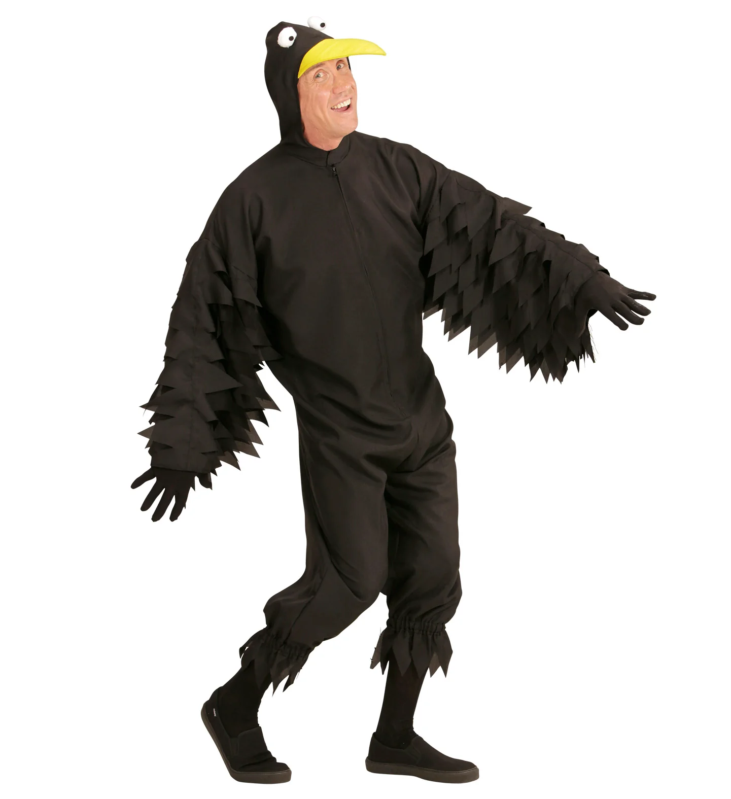 Kraai pak voor carnaval