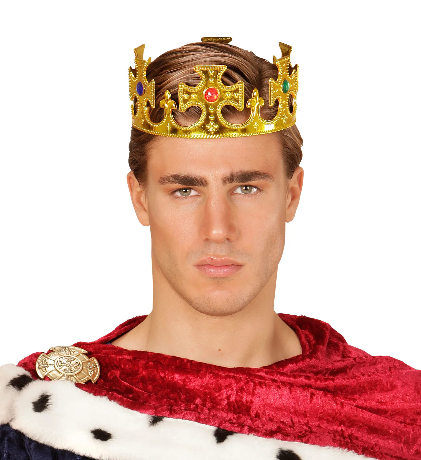 Kroon koning met gemstenen - Image 3