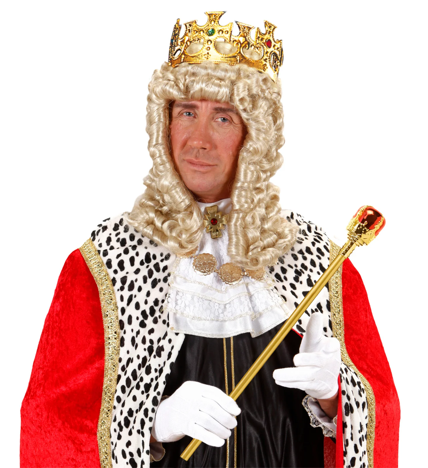 Kroon koning met gemstenen - Image 5