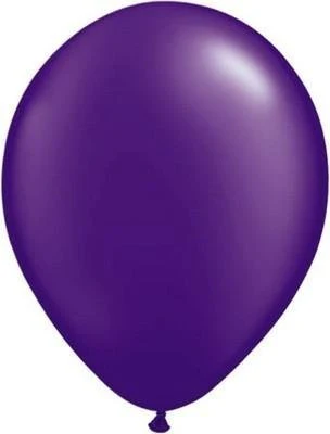 Metallic ballonnen paars