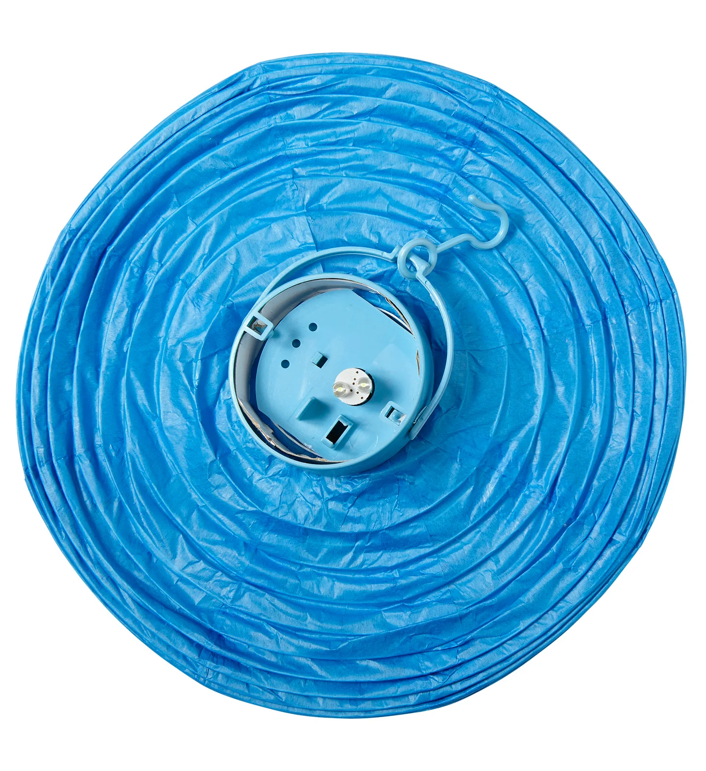 Lampion Met Licht 30Cm Blauw - Image 2