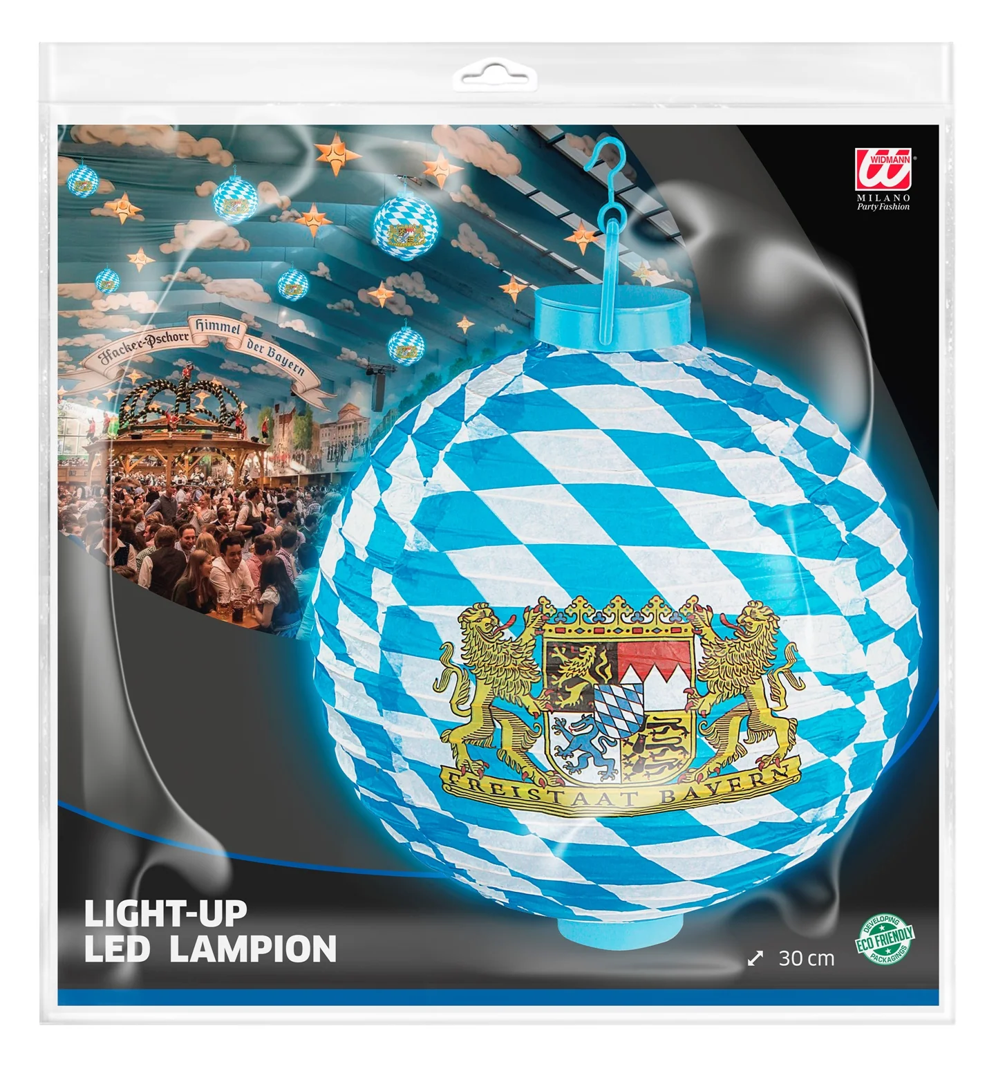 Lampion Oktoberfeest met ledlicht - Image 3
