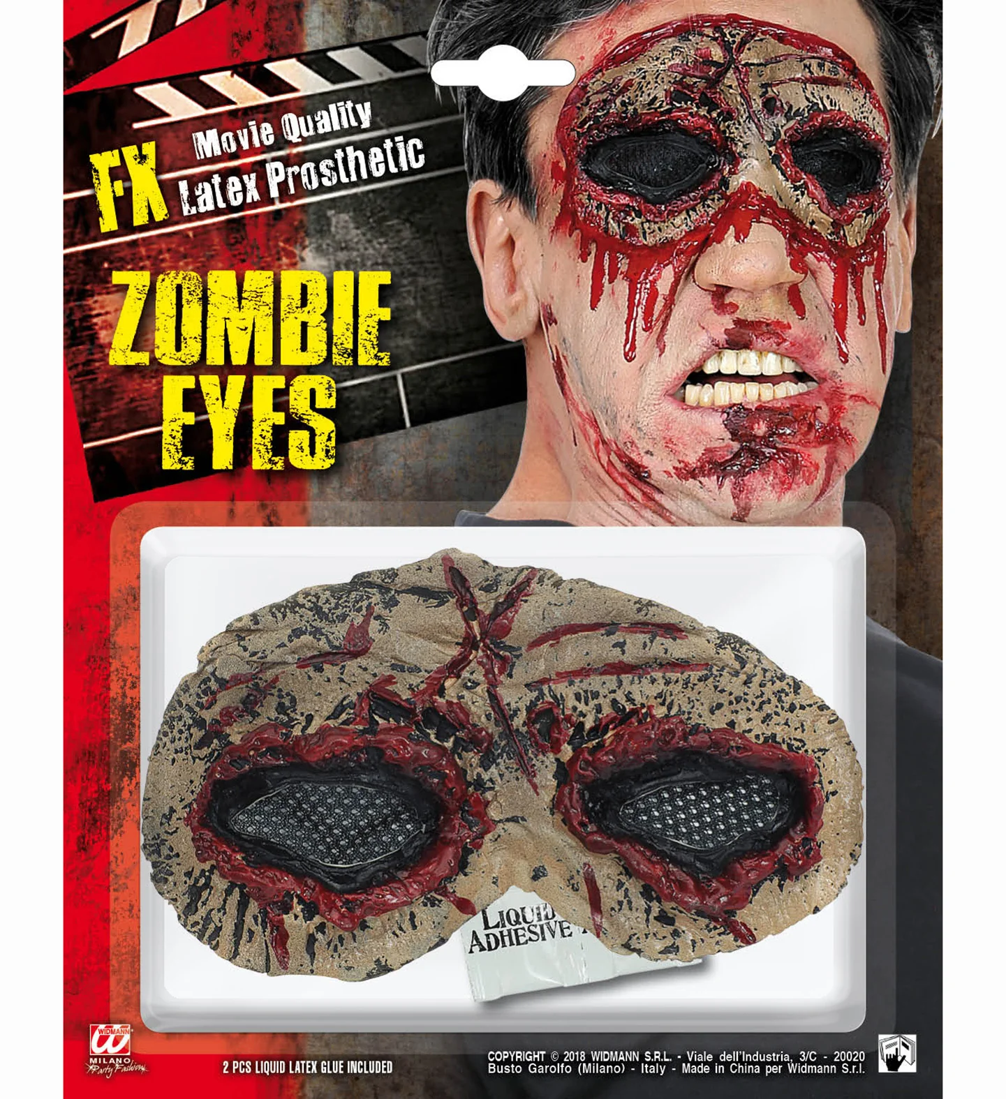 Latex zombie ogen wond - Image 5