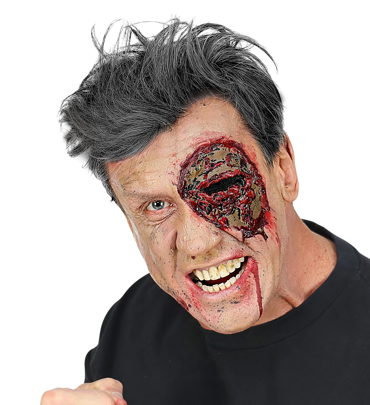 Latex zombie oog wond - Image 2