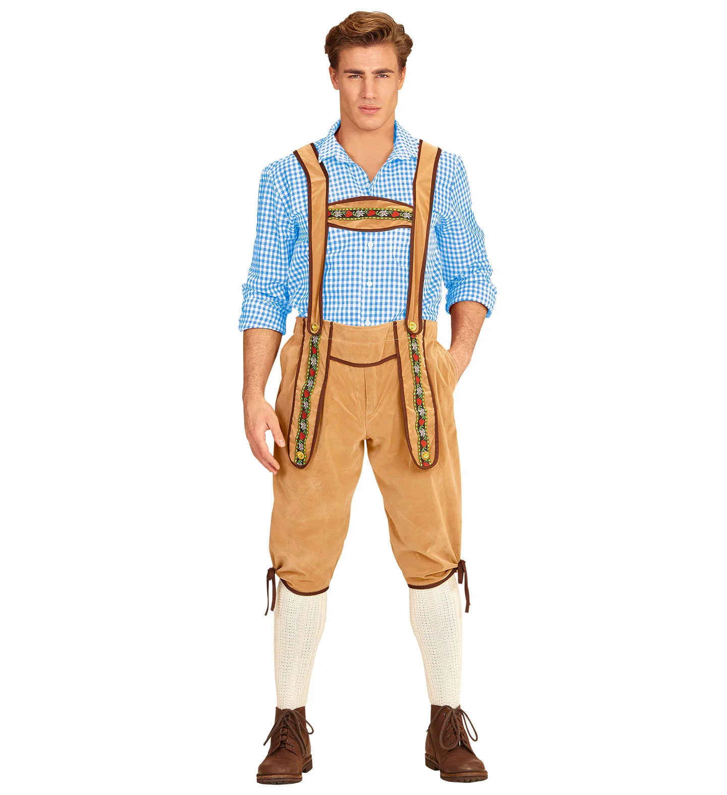 Lederhose Beiers beige - Image 2