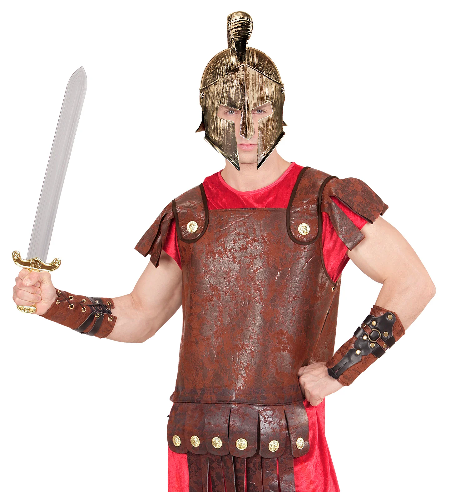Lederlook armbedekking gladiator - Image 5