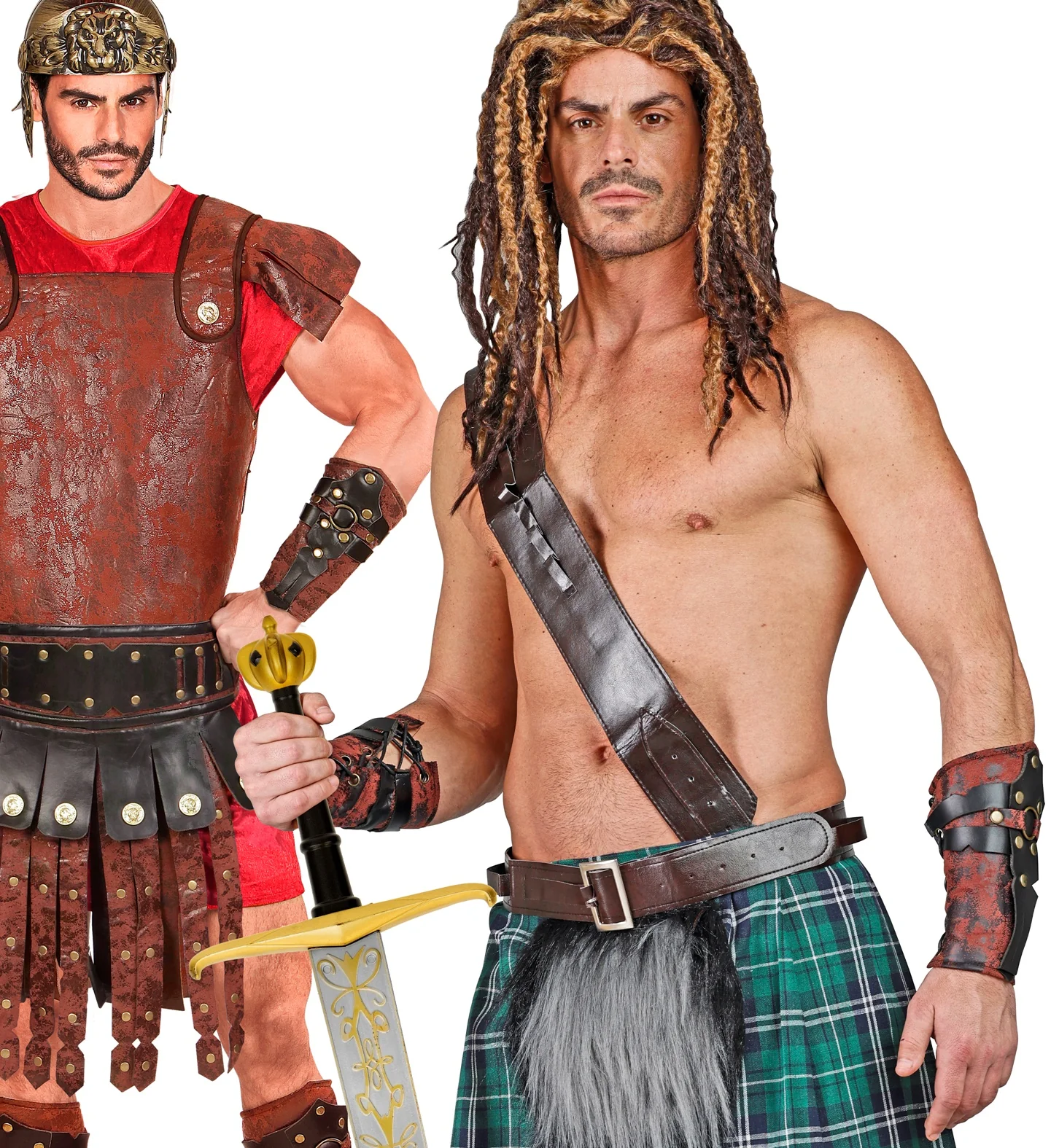 Lederlook armbedekking gladiator - Image 6