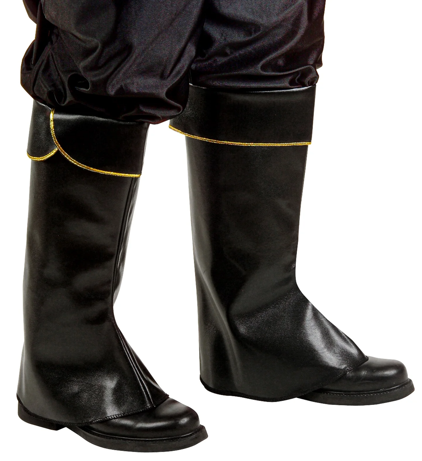 Lederlook opzetlaarzen deluxe - Image 2