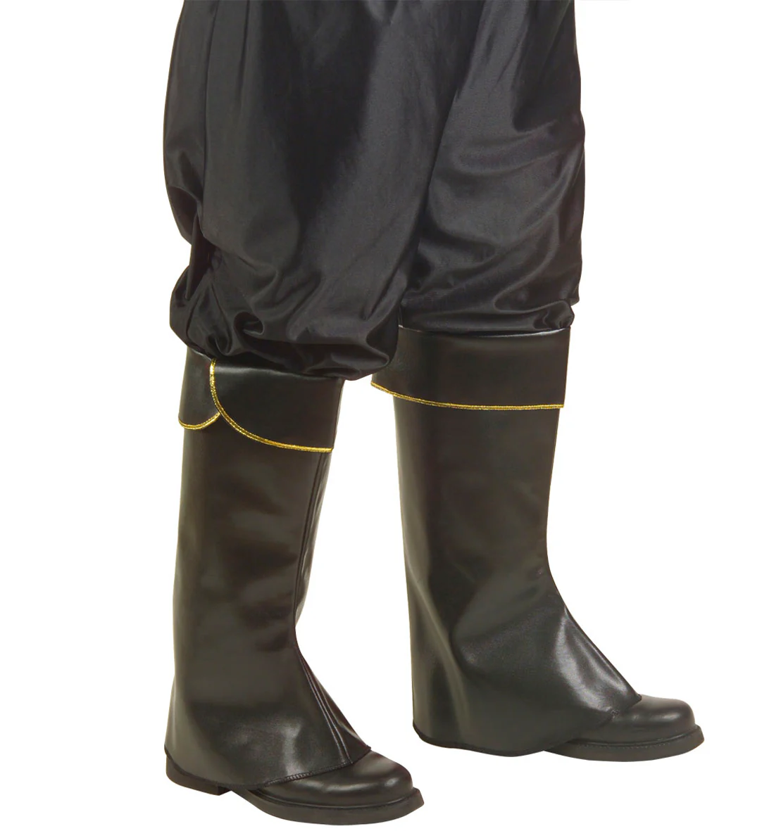 Lederlook opzetlaarzen deluxe - Image 3