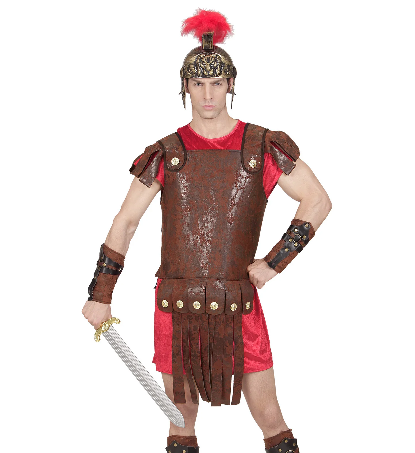 Lederlook schild romeinse Gladiator - Image 4