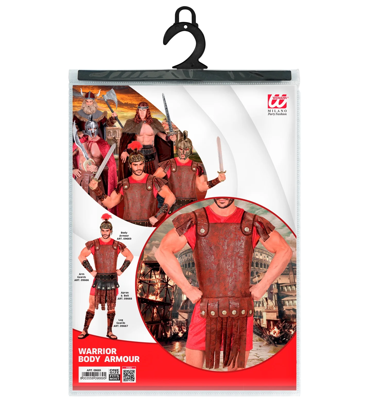Lederlook schild romeinse Gladiator - Image 6