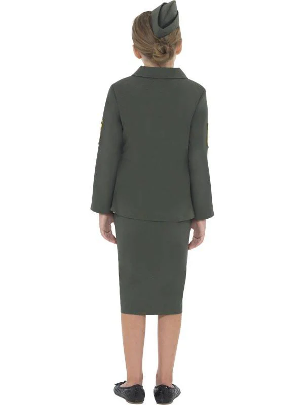 Leger officieren kostuum meisje - Image 4