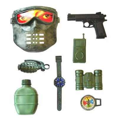 Leger verkleed set 8-dlg