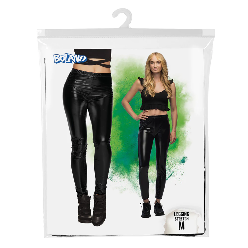 Legging Metallic zwart Lucia - Image 4