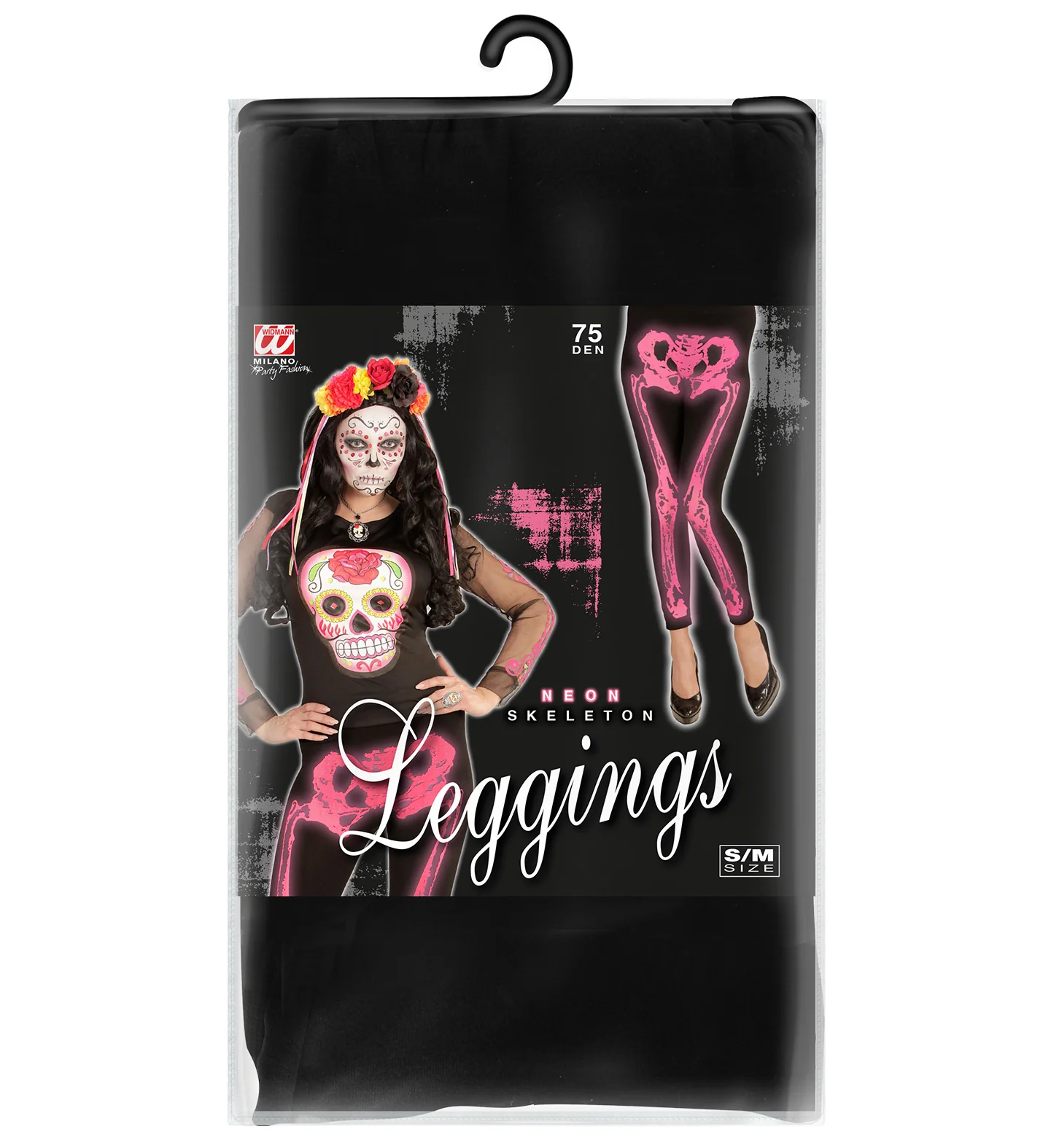 Legging skelet neon roze - Image 5