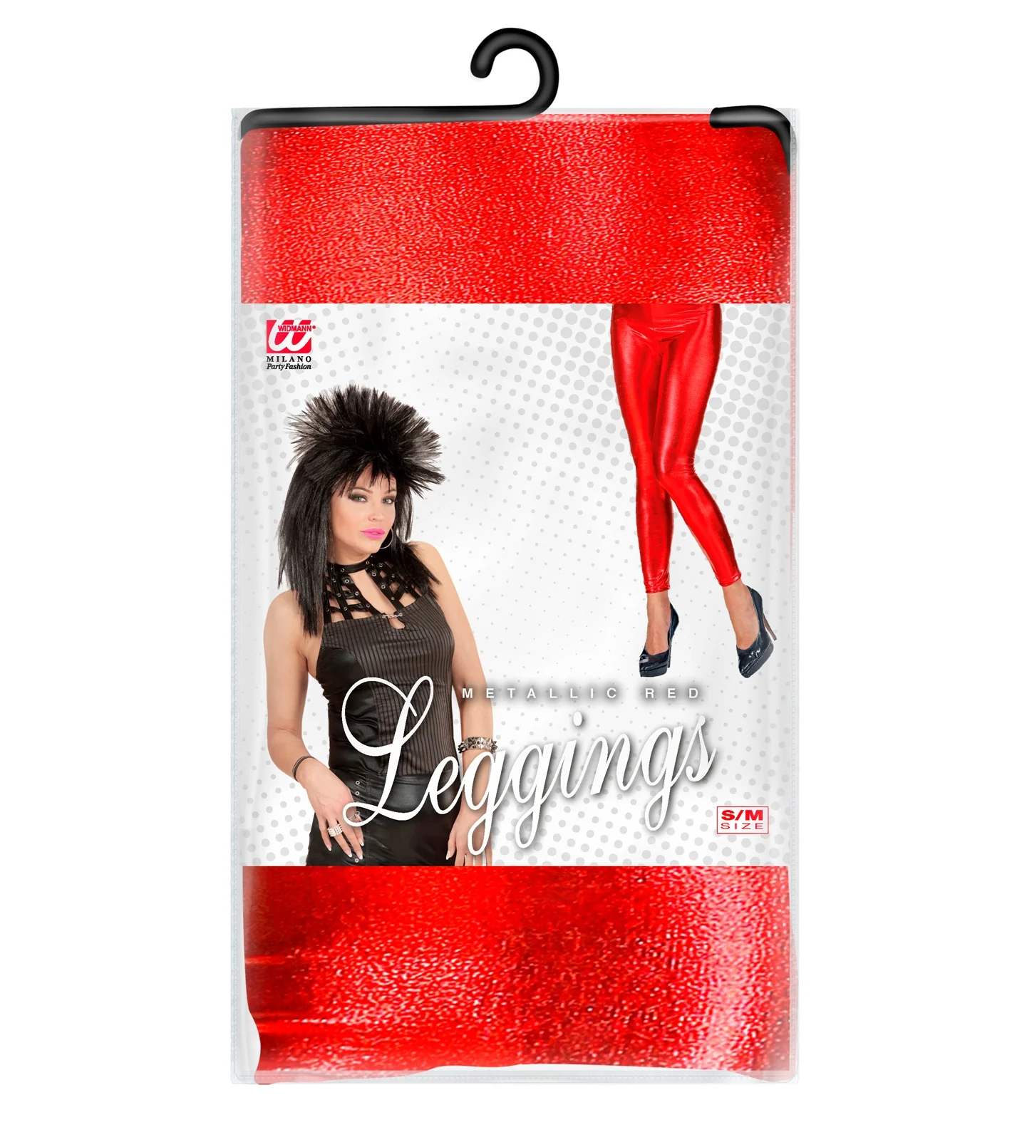 Legging metallic rood - Image 4