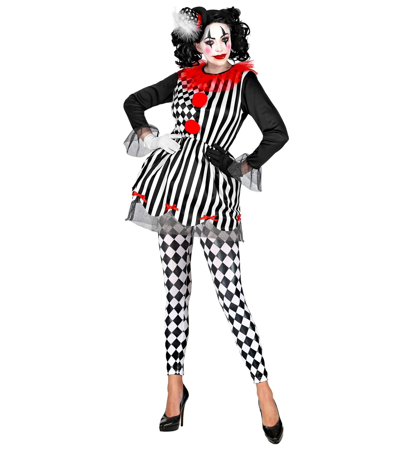 Legging geruit zwart wit - Image 4