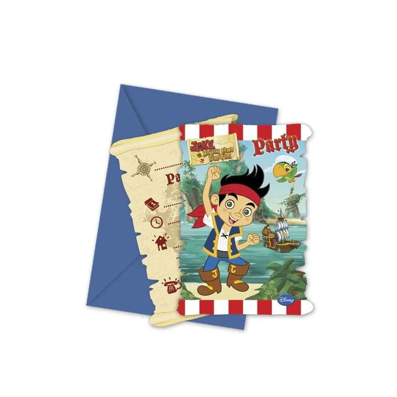 Uitnodigingen Captain Jake