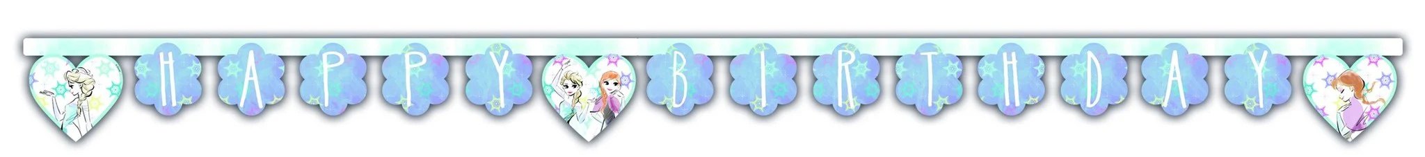 Frozen Sparkle letterslingerHappy Birthday