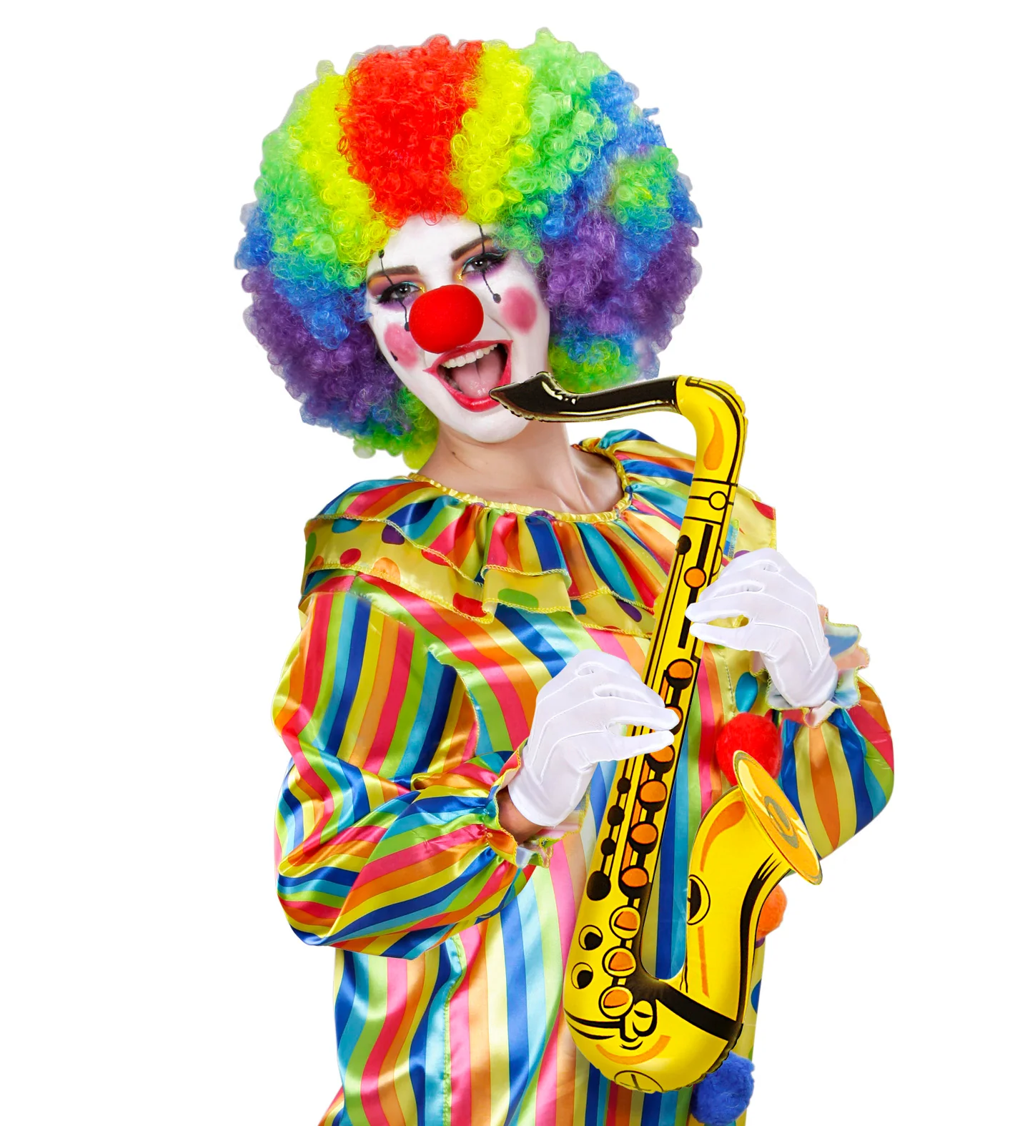 Opblaasbare saxofoon geel - Image 4