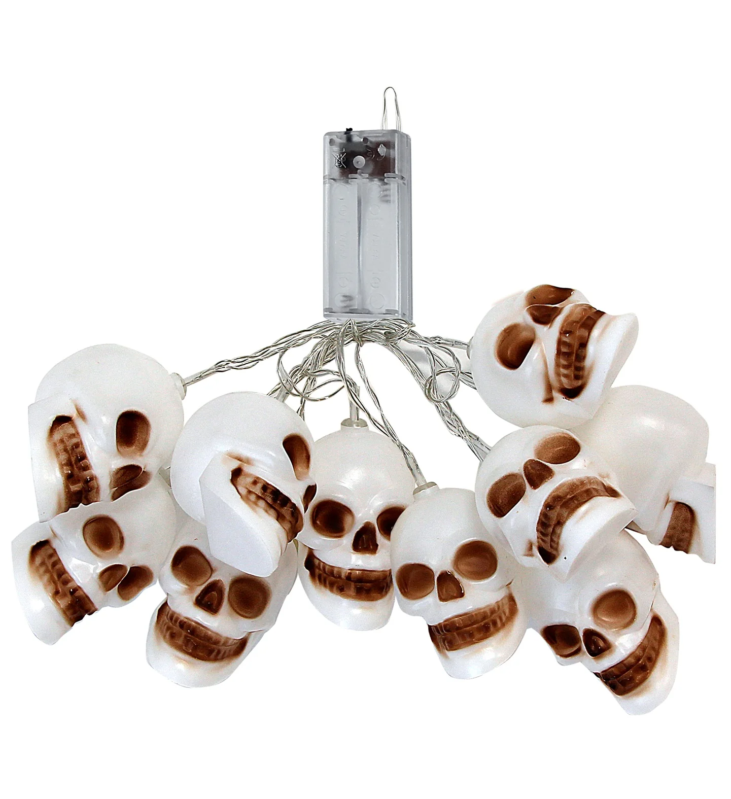 Lichtketting deco met schedels - Image 2