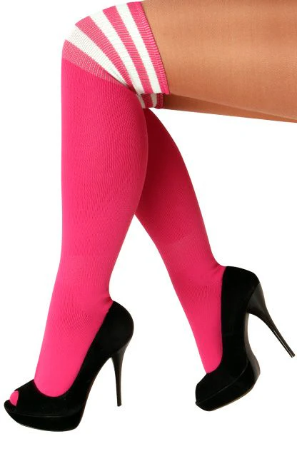 Roze lieskousen mt 36-41