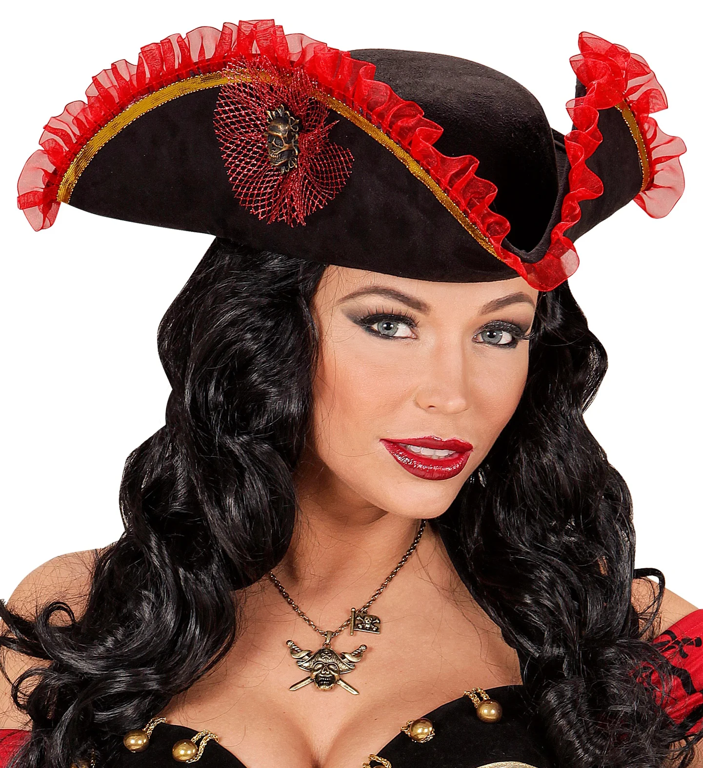 Luxe driehoekige piratenhoeden - Image 2