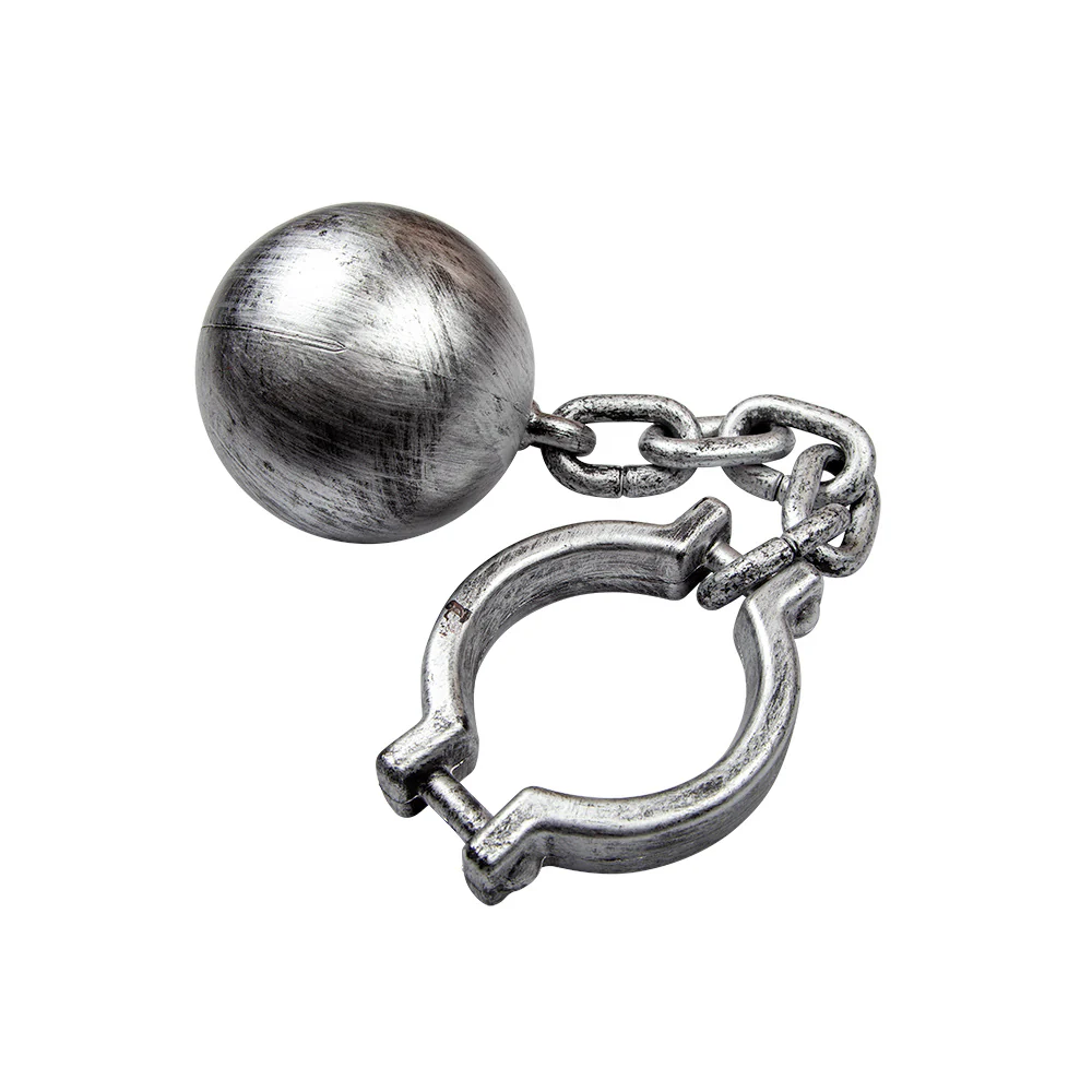 Luxe gevangenen ketting met bal - Image 2