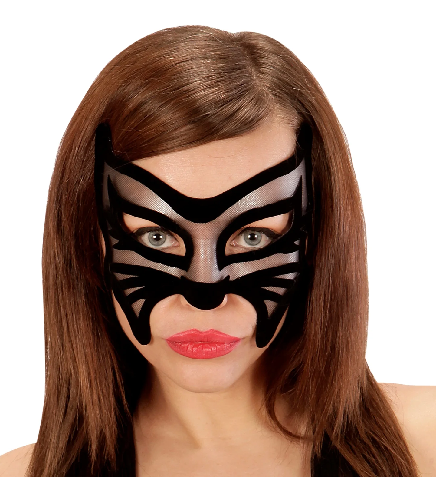 Luxe katten oogmaskers in huidkleur - Image 2