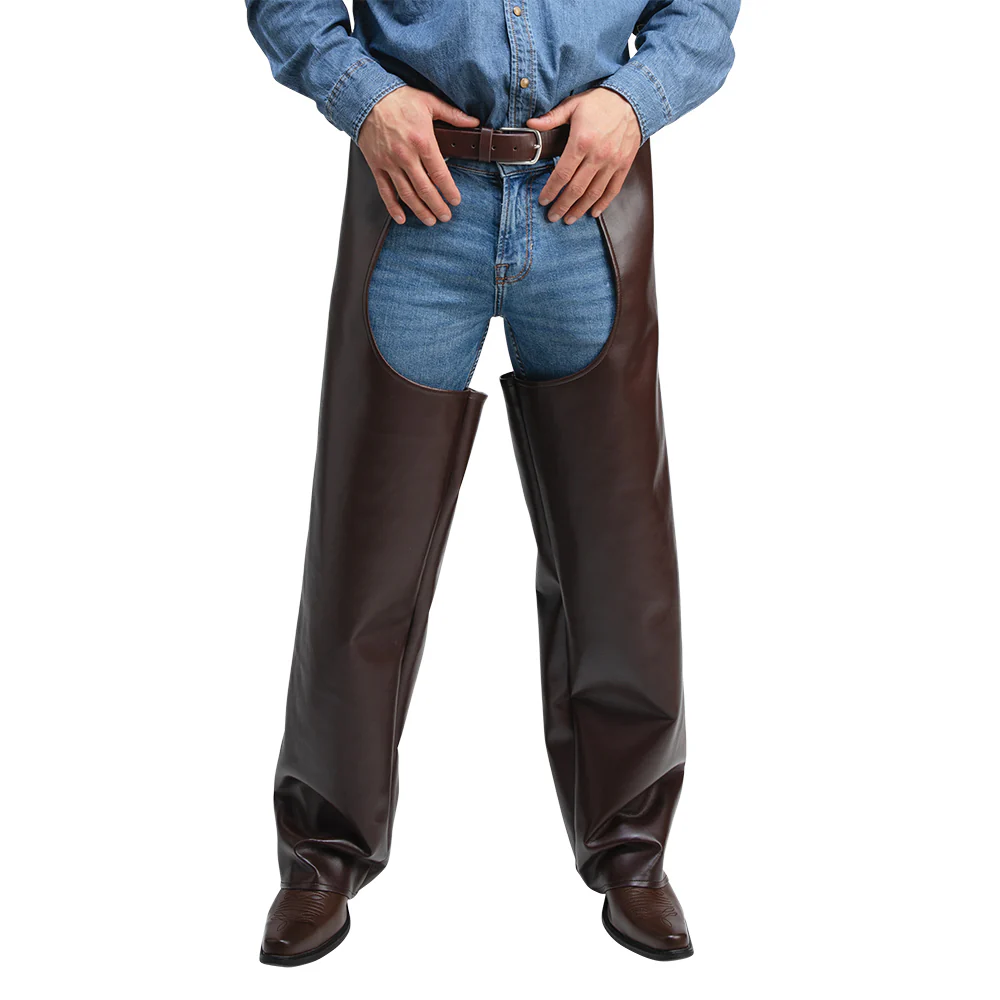 Luxe leren cowboy chaps - Image 2