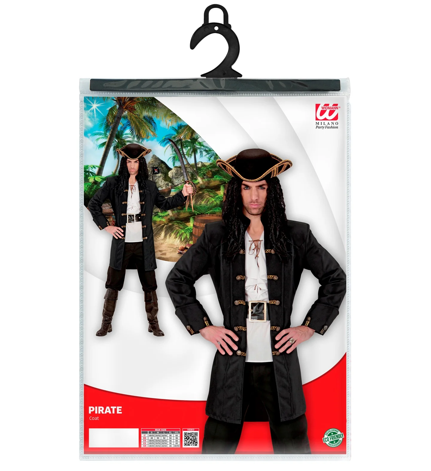 Luxe piraten of lakei jas voor party's - Image 4