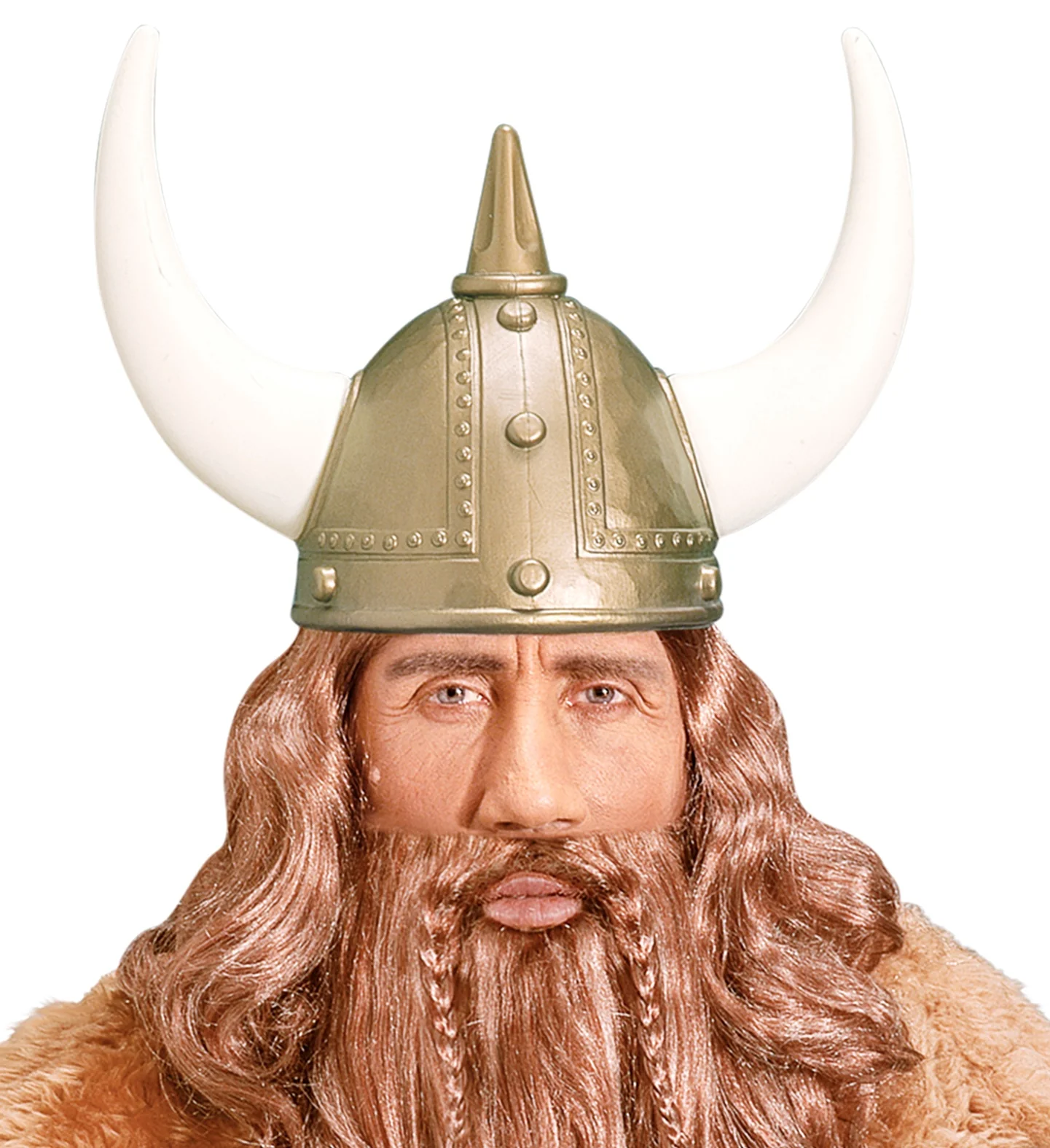 Luxe Vikinghelm met spijkers - Image 2