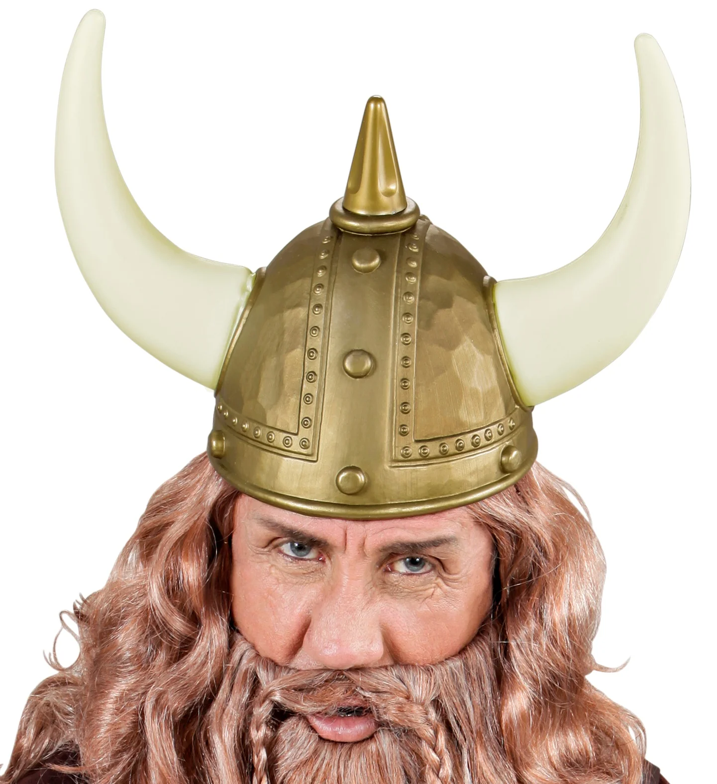 Luxe Vikinghelm met spijkers - Image 3