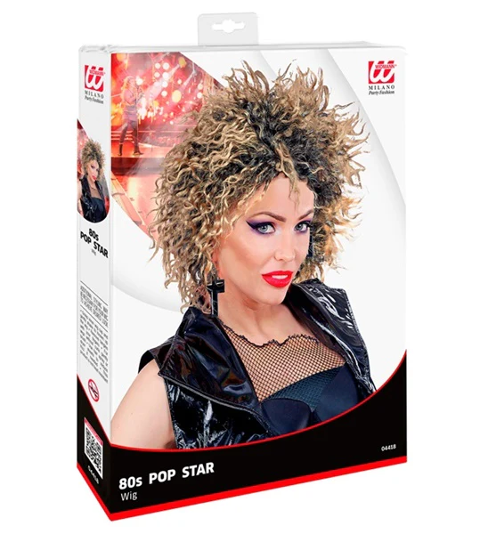 Madonna pruik curly - Image 3